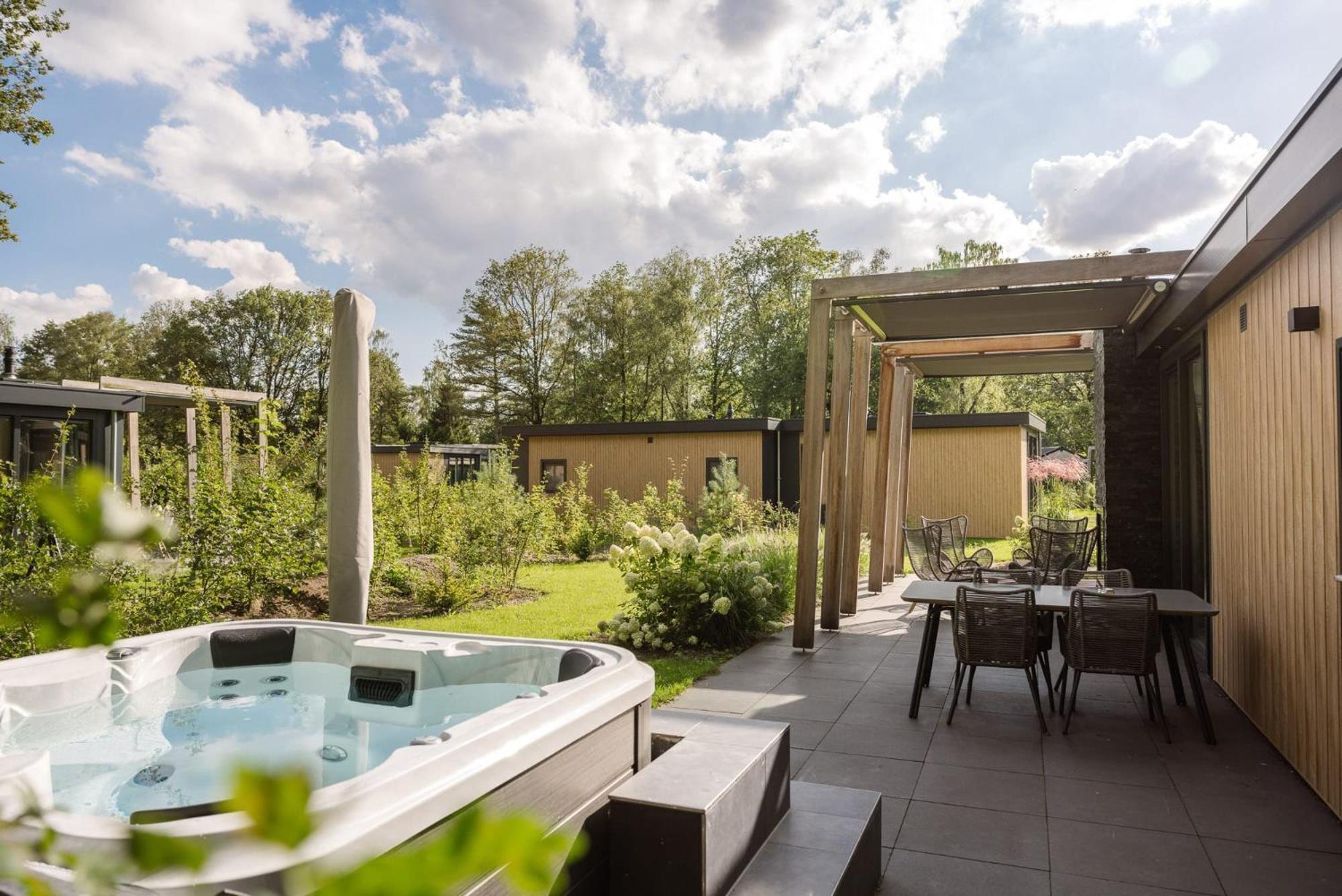 Mooi Twente Lodges - Prive Spa En Sauna Markelo Exterior photo